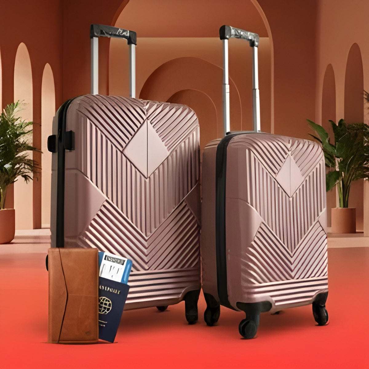 🔥Offre Pack de 2 Valises de Voyage - Grande Valise+petite Valise